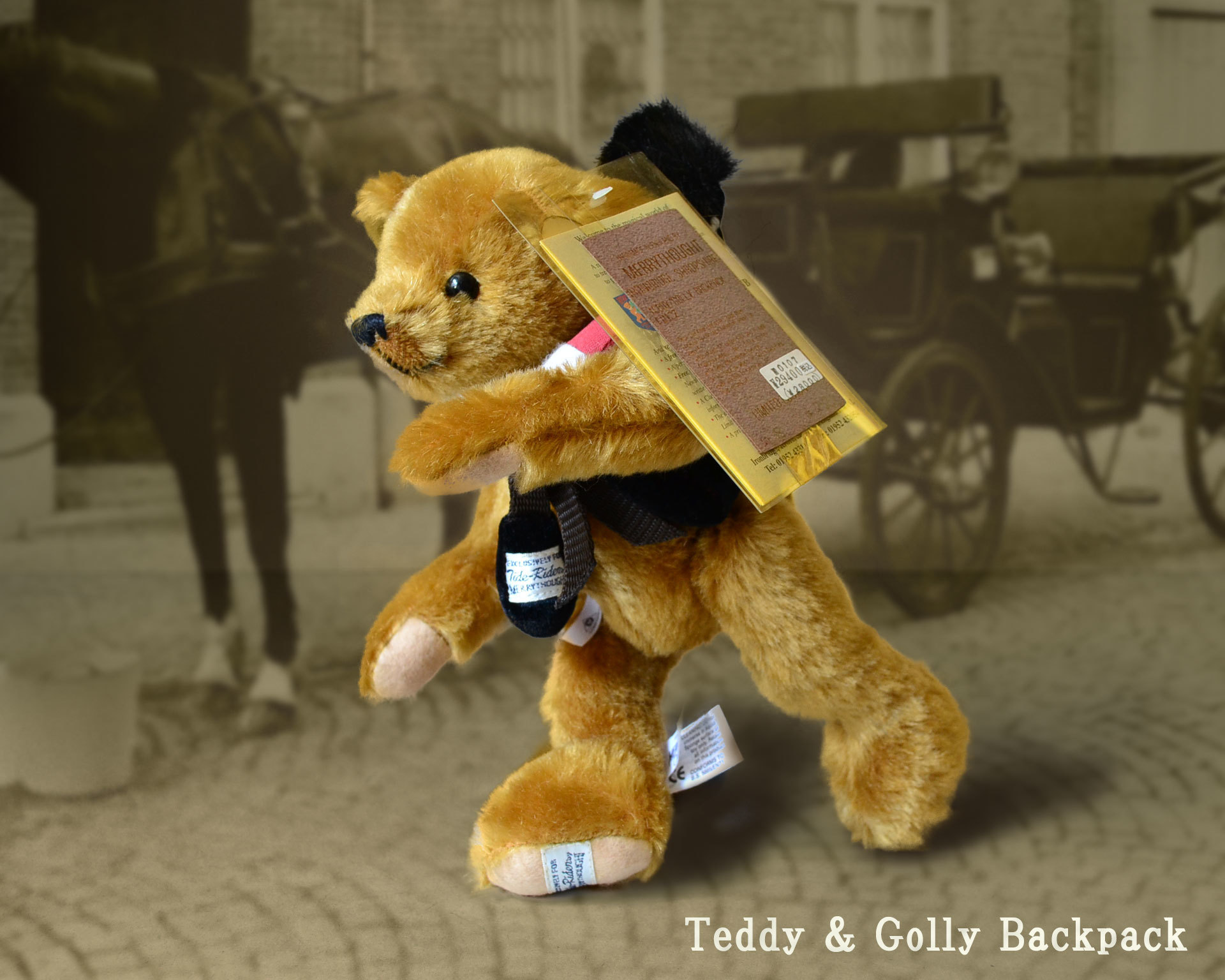 メリーソート社 Teddy & Golly Backpack アメリカ限定 テディ